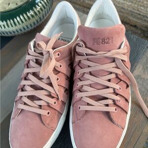 PS821 Alpha Nubuck Sneakers in Blush size 12.5